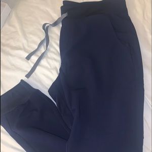Figs Zamora Navy Blue Jogger Scrubs NWT Lg/Tall